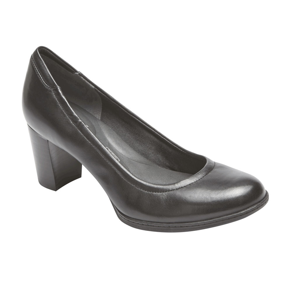 Rockport Womens truFLEX Chaya - Pumps Black - RIG067148